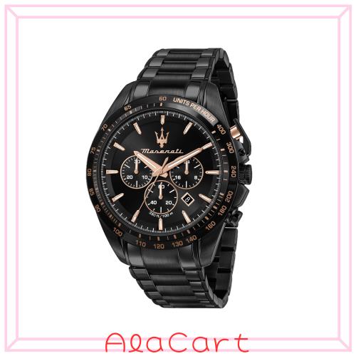 Maserati Traguardo R8873612048 腕時計 メンズ クロノグラフ 45mm ブラック 41,815円