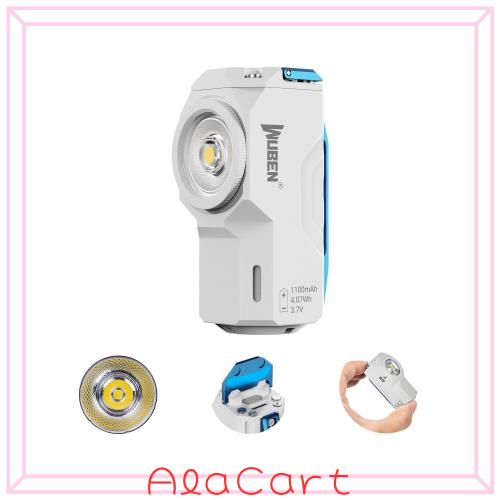 WUBEN(ウーベン) X0 懐中電灯 800ルーメン ミニライト edc ライト小型 ledライト 充電式 マグネット付 CRI＞90 高演色性 7つ調光モード 高の通販は 9,302円