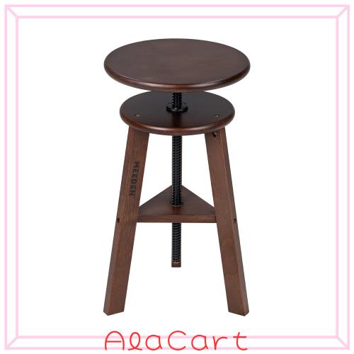 MEEDEN スツール カウンターチェア ブナ木製 高さ調節 座面高さ48-66cm 回転昇降 組み立てが簡単 カウンター椅子 おしゃれ キッチン、家の通販は 13,678円