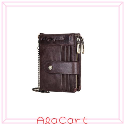 [PORRASSO] 財布 メンズ 二つ折り 札入れ 本革 薄型 防水 軽量 大容量 カード18枚収納 小銭入れ付き 磁気防止 RFIDスキミング防止 レザーの通販は 5,299円