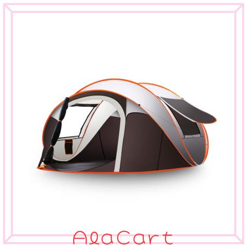 テント ポップアップテント 4-6人用 設営簡単 テント ワンタッチ 超軽量 防風 防水 通気性に優れ キャンプ アウトドア キャンプ アウトド