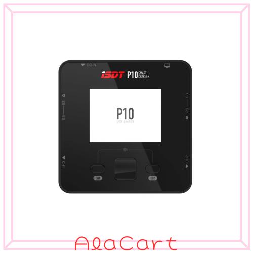 ISDT P10 リポ充電器 DC 250WX2 400W デュアルチャンネル出力 1-6S Li-ion Life NiCd NiMH LiHV PB (電源は含まれていません)