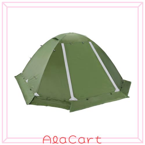 Clostnature テント 2人用 キャンプ 冬用テント - 軽量 簡易 テント 二重層 コンパクト ドームテント 二人用 耐水圧5000MM 防水 登山テン