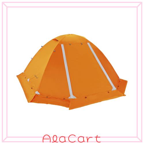 Clostnature テント 2人用 キャンプ 冬用テント - 軽量 簡易 テント 二重層 コンパクト ドームテント 二人用 耐水圧5000MM 防水 登山テンの通販は