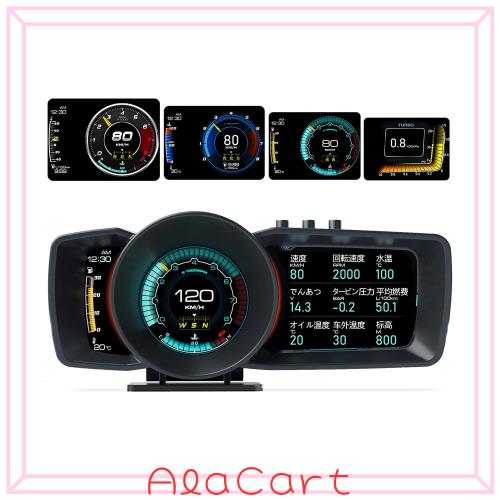 GIGC 車ヘッドアップディスプレイ、スピードメーター、タコ