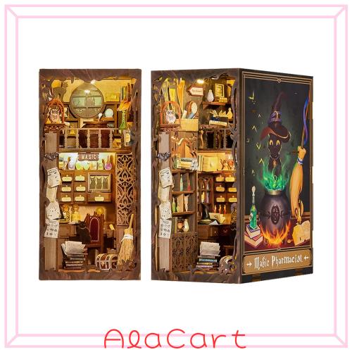 CuteBee-DIY ブックヌック キット-Book Nook-ブックヌックシリーズ-ドールハウス-適用対象 ティーンエイジャー 大人向け DIYキット 誕生の通販は 7,289円