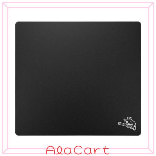 SIROOLAC グラスゲーミングマウスパッド 320mm×360mm FPSゲーム 特殊強化ガラス 耐久性に優れ 厚さ3mm 正確かつ迅速に対戦相手を狙い撃