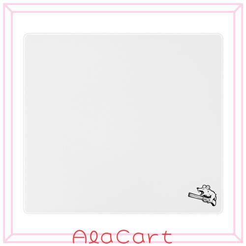 SIROOLAC グラスゲーミングマウスパッド 320mm×360mm FPSゲーム 特殊強化ガラス 耐久性に優れ 厚さ3mm 正確かつ迅速に対戦相手を狙い撃