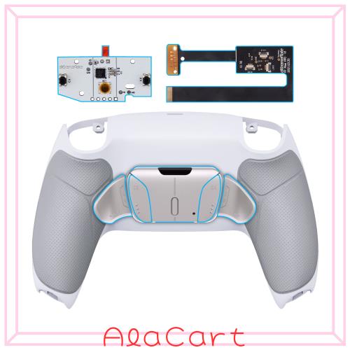 eXtremeRate ps5コントローラーBDM-010＆BDM-020に対応用プログラムできる背面パドル金属バージョンRISE4リマップキット、ps5コントローラの通販は 7,674円