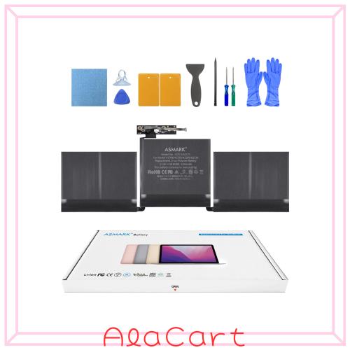 ASMARK Macbook Pro A1708 バッテリー 交換 適用 13インチ A1708(2016,2017) A2159(2019) A2289(2020) A2338(2020,2022) A2171/A1713 バ