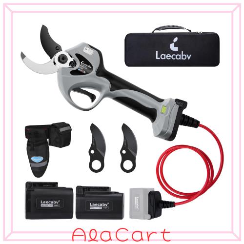 Laecabv LA40SGYBK 電動剪定バサミ コードレス 40mm充電式