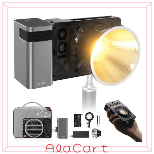 ZHIYUN MOLUS X100 COMBO LEDビデオライト 100W 撮影ライト