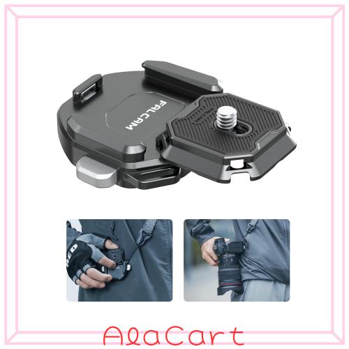 ULANZI FALCAM F38 クイックリリースショルダーストラップタイプV2 アルカスイス対応クイックリリースプレートArca-Swiss規格1/4ネジプレ