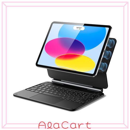 日本語マジックキーボード ESR iPad 第10世代 キーボード ケース iPad第10世代 (2022)用 マグネットケース フローティングカンチレバー の通販は