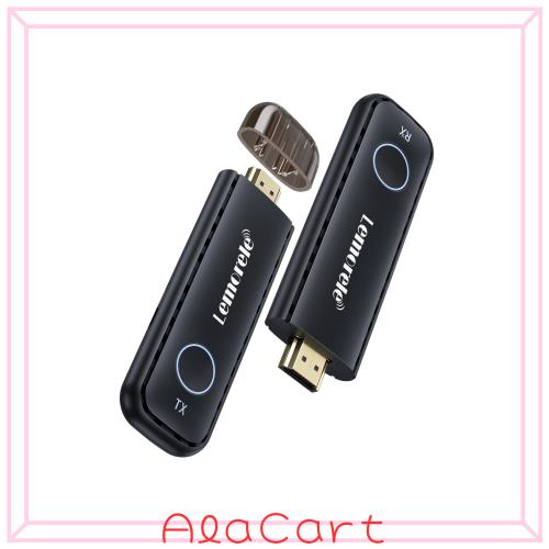 ワイヤレス hdmi 送受信機セット 50M ８台増設可能 hdmi 無線化 ワイヤレス 小型【日本技適認証取得】プラグ＆プレイ 小型 50m安定無線伝