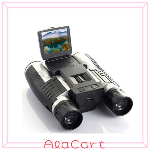 録画双眼鏡 カメラ 12倍 高倍率 デジタルカメラ双眼鏡 フルHD1080Pハイビジョン 2.0 LCD 双眼鏡ビデオカメラ コンサート バードウォッチ