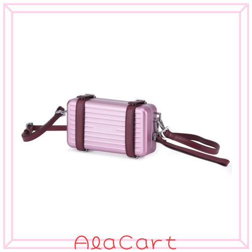 [タビトラ] ショルダーバッグ アルミ製 小型 ミニバッグ ポシェット バック レディース 斜めがけ お出かけ 肩掛け かわいい バレンタイン