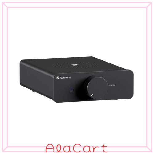 Fosi Audio V3 Hi-Fi パワーアンプ TPA3255 クラスD 300W x2 アンプ 2.0 チャンネル オペアンプ切替可 ステレオ ミニ 小型 D級 統合デス