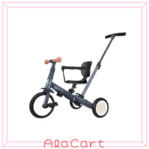 アオルトド 千葉実業 子供 三輪車 5in1 1歳 2歳-6歳 クリスマス 誕生日プレゼント運び便利 手押し棒付き さんりんしゃ 子供 軽量 5IN１ の通販は 7,600円