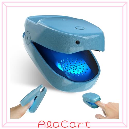 ネイルマシン 爪ケア 足ケア ネイルクリーニングデバイス 470＆905nm 青色光ライト 7分後に自動的にオフ フットケア ネイルケア 携帯用爪