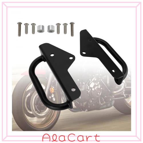 Bruce ＆ Shark(ブルース・サメ)XSR900 グラブバー リアグラブバー 適用ヤマハ XSR900 2022-2023用 タンデム タンデムバー 物品を吊るでき