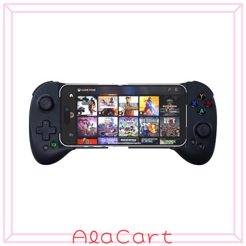 ShanWanモバイルゲームコントローラ（iphone/andriod用）4つのマッピングボタン/ジョイスティックで高さ調節可能 スマホゲームコントロー