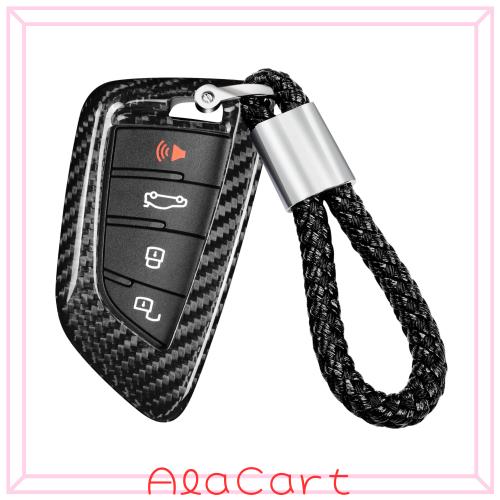 リアルグラスファイバー スープラ キーフォブカバー トヨタ用 キーホルダーストラップ付き Tカーボンキーフォブプロテクター トヨタ スーの通販は 5,880円