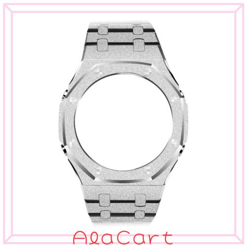 [Casiroyal] ga2100 カスタムパーツ 第3 / 4世代 メタル 腕時計交換用カスタム用、メタルバンド ベゼル カバー GA-2100 2110用（ケースに