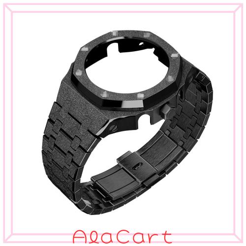 [Casiroyal] ga2100 カスタムパーツ 第3 / 4世代 メタル 腕時計交換用カスタム用、メタルバンド ベゼル カバー GA-2100 2110用（ケースに