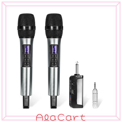 Kithouse 無線電話マイクロホン Bluetooth UHF 10通信路 2本仕かける