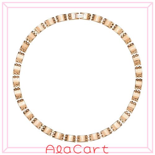 [HyyMe] ゲルマニウム ネックレス 30粒 純度99.999% 静電気除去 ネックレス ステンレス鋼 ヘマタイト ファッションジュエリー こらんてっ