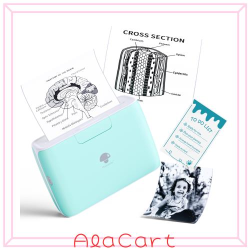 Phomemo M04S ミニプリンター スマホ対応 300dpi サーマルプリンター ベビープリンター 53/80/110mm感熱紙対応 シールプリンター 小型写の通販はその他パソコン・PC周辺機器