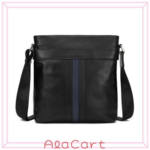 URBANWAYS ショルダーバッグ メンズ 本革 斜めがけ 縦型 メッセンジャーバッ 肩掛けカバン 多機能 9.7インチiPad収納可 防水 2way 通勤