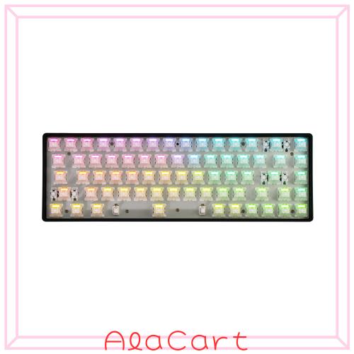 DrunkDeer G65 eスポーツゲーミングキーボード、ラピッドトリガーキーボード - ホール効果スイッチ - 磁気スイッチ - ラストウィン＆リリ