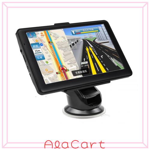 【最新日本地図搭載】カーナビ 7インチ ポータブルナビ pnd ポータブルカーナビ 車用ナビ 車載GPS カーナビポータブル 車道ガイド スピー
