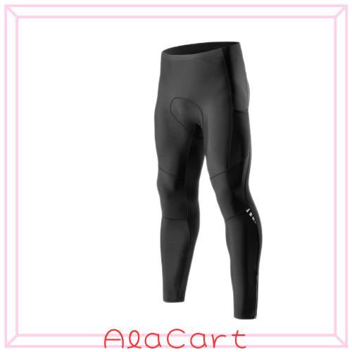 [サンティック] サイクルパンツ メンズ サイクルロングタイツ 裏起毛 秋冬 防寒 サイクルジャージ ロードバイク レーサーパンツ ポケットの通販は 5,287円