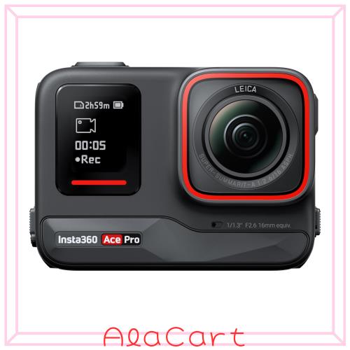 Insta360 Ace Pro - アクションカメラ 防水 1/1.3インチセンサーと5nmAI チップ搭載 AIノイズリダクション 圧倒的な画質 4K120fps 2.4イ