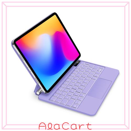 マジックキーボード GOOJODOQ 2024 iPad Air6(M2) 11inch対応スマートキーボード iPad Pro 11第1/2/3/4世代/iPad Air第4/5/6世代通用 ト