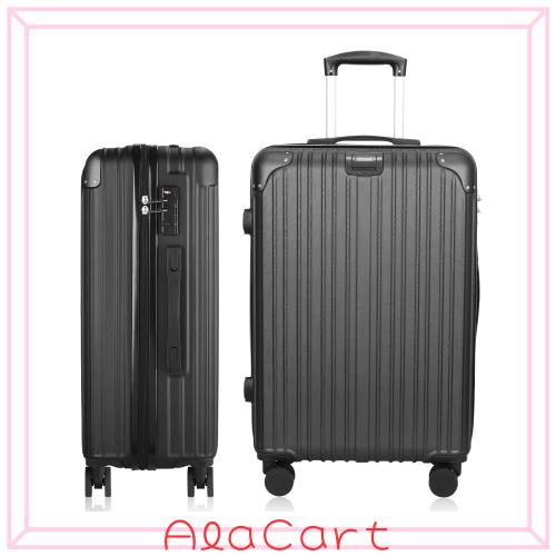 [TRIPJOYY] スーツケース キャリーケース キャリーバッグ luggage suitcase TSAロック 軽量 360度回転静音ダブルキャスター ファスナー式の通販は