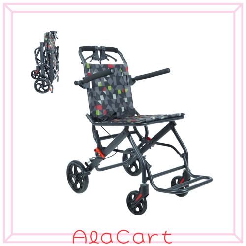 PIPIBEAR 車椅子 介助式車いす 折畳み 軽量 コンパクト 簡易車椅子 自立できる ノーパンクタイヤ 折りたたみ車イス ブレーキ付き 介助式の通販は 17,472円