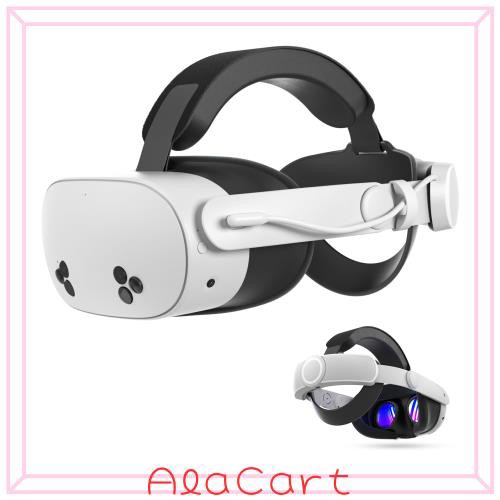 Maecker vr K3 バッテリーヘッドストラップ Quest 3S 用 Quest 3 用ヘッドストラップ 6000mAh バッテリーパック付きバランスエリートストの通販は