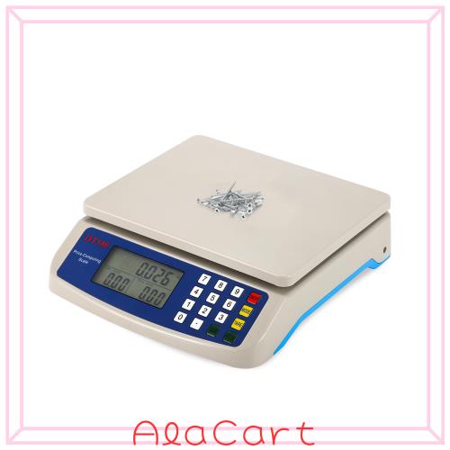 Bonvoisin 料金はかり デジタルはかり 30kg/1g 電子はかり スーパー 八百屋 日本語マニュアル付き