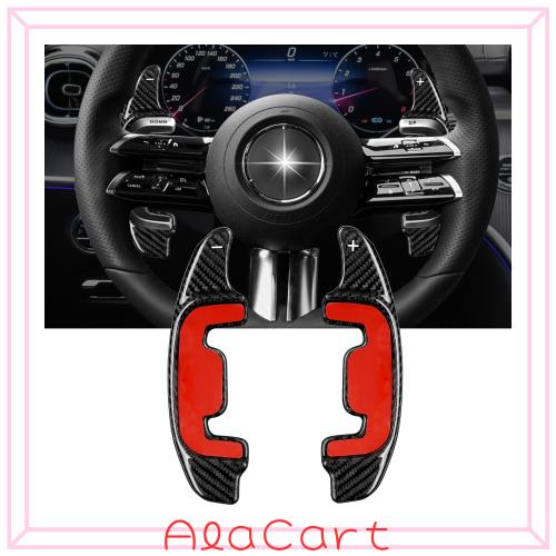 T-Carbon カーボンファイバーステアリングホイールシフトパドル メルセデスベンツ E53 SL43 55 63 Roadster E53 GT43 53 63 EQE EQS GLS6