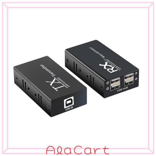 Yukidoke 120M USB 有線LAN エクステンダー EX120 RJ45 延長器 USB 