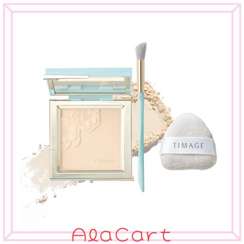 TIMAGE (ティメージ)ハイライト マットハイライト 単色 パレット 毛穴・テカリ防止 くすみ・凹凸改善 中国人気コスメ 10g ミニパフ付き (の通販は