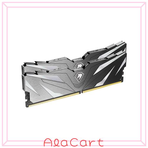 Netac DDR4 3200MHz(PC4-25600) 32GB（16GBx2枚） デスクトップPC用メモリ XMP 2.0対応 288pin 1.35V 無期限保証 ？色 アルミニウム合金