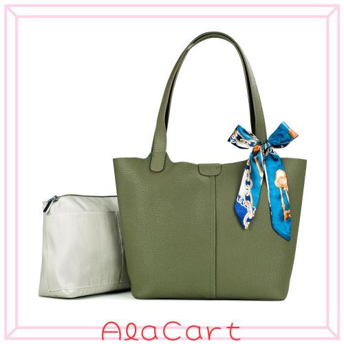 [Kyoei-Tech] トートバッグ レディース バッグインバッグ 通勤 レザー A4 ハンドバッグ 肩掛け 本革 ビジネス 超軽量 柔らかい インナーの通販は