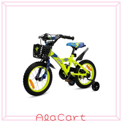 CYFIE 子供用自転車 14インチ/16インチ/18インチ 男の子 幼児用自転車 補助輪付 カゴ付 泥除け 子供自転車 3〜9歳 バランス感覚養成 子供