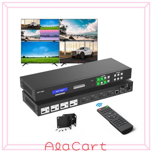 MT-VIKI 4x4 HDMIマトリックススイッチャー 4K@30Hz Web GUI対応