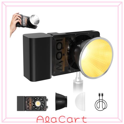ZHIYUN CINEPEER CX100 100W COB LEDビデオライト ブラック